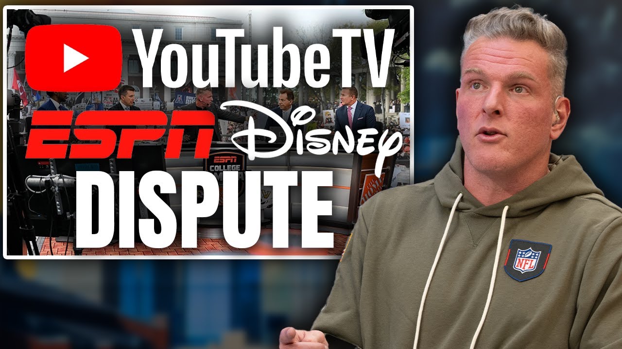 Pat McAfee's Thoughts On ESPN / Disney & YouTube TV's Dispute... - YouTube