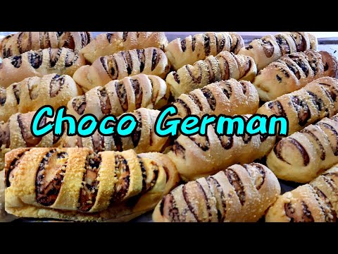 PAANO GUMAWA NG CHOCO NG CHOCO GERMAN?PANG NEGOSYO TINAPAY IDEA,BAKERY BUSINESS , BREAD RECIPE
