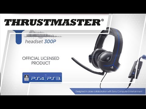Ausinės Thrustmaster Y-300P PS3 / PS4 video
