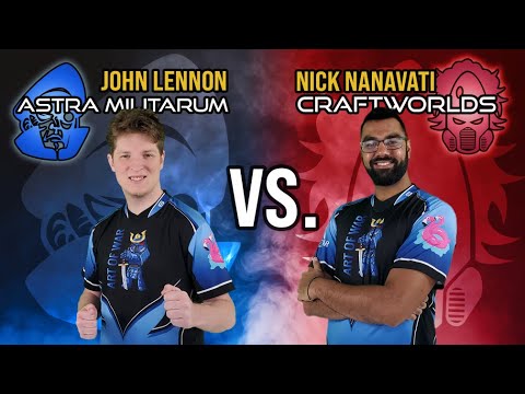 NEW Imperial Guard vs Craftworlds 9th Edition Warhammer 40,000 Battle Report!