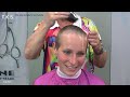 the Challenge is ULTRA SHORT and Platinum Blonde Maria did it ! Clipper cut and color tutorial by TK