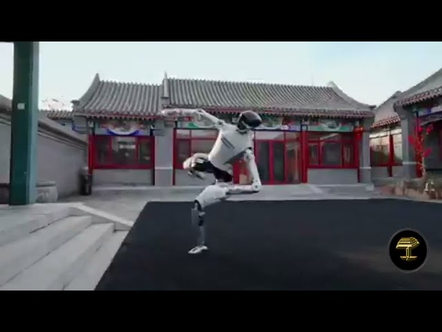 Robot humanoide chino baila con espada y demuestra que la gracia ya llegó a las máquinas