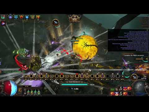 POE 3.18  AFK  Blight Map 16T (No Tower / Real AFK in 5 minutes)