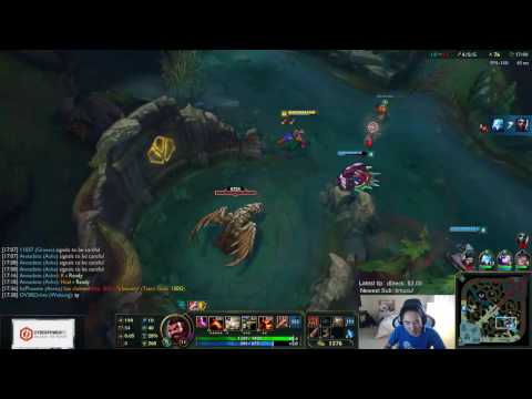 S6 Diamond Ranked Gameplay  TheOddOne as Graves Jungle vs Zac
