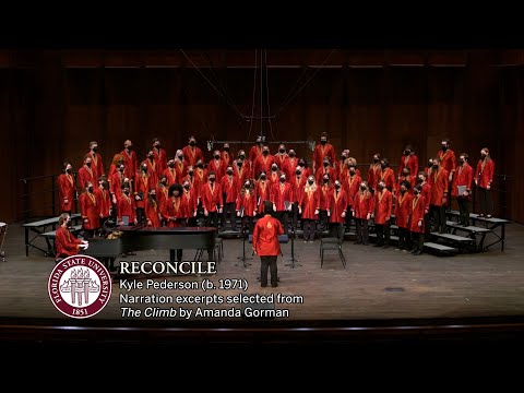 Reconcile by Kyle Pederson - Performed by The Florida State University Singers (with subtitles)