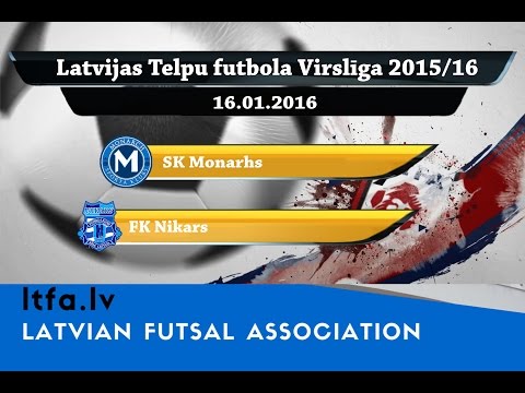 SK Monarhs - FK Nikars [LTFA VIRSLĪGA 2015/16 | Highest Division [Highlights]