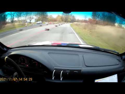 8 runda SMT Tychy 2021 Parzych Śliwa BMW e36 318Ti