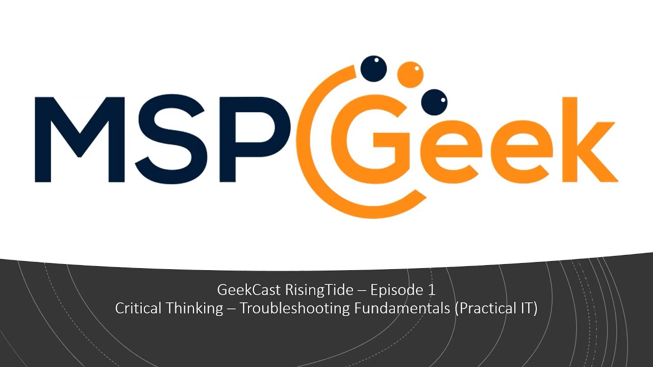 GeekCast: Rising Tide - Critical Thinking Ep1