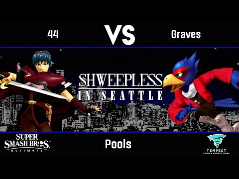 44 (Marth) vs Graves (Falco) - Pools - Shweepless in Seattle