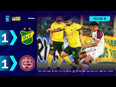 DEFENSA Y JUSTICIA 1 - 1 LANÚS | Resumen del partido | #TorneoMercadoLibre 2026 🏆