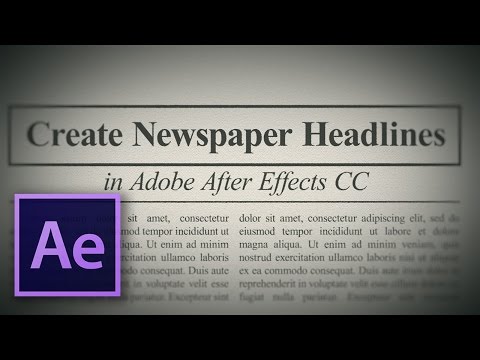 download lagu mp3 mp4 After Effects Newspaper Headlines, download lagu After Effects Newspaper Headlines gratis, unduh video klip After Effects Newspaper Headlines
