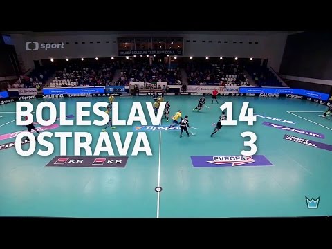 2. ČTVRTFINÁLE TIPSPORT SUPERLIGY: Technology Florbal MB vs. FBC ČPP Bystroň Group Ostrava 14:3