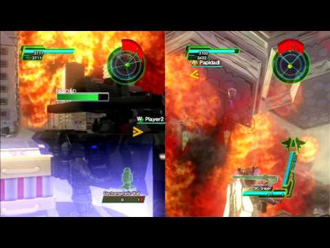 Earth Defense Force 2025 Mission 85 Star Eaters Inferno Solo Split Screen Chikyū Bōeigun 4
