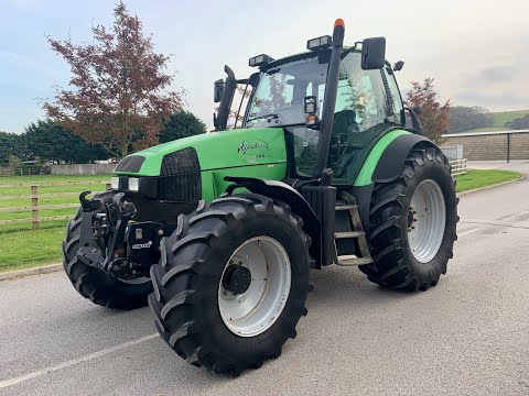 Deutz Fahr Agrotron 165 MK3 tractor walk around video