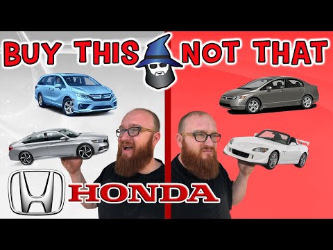 The CAR WIZARD shares the top HONDA's TO Buy & NOT to Buy!