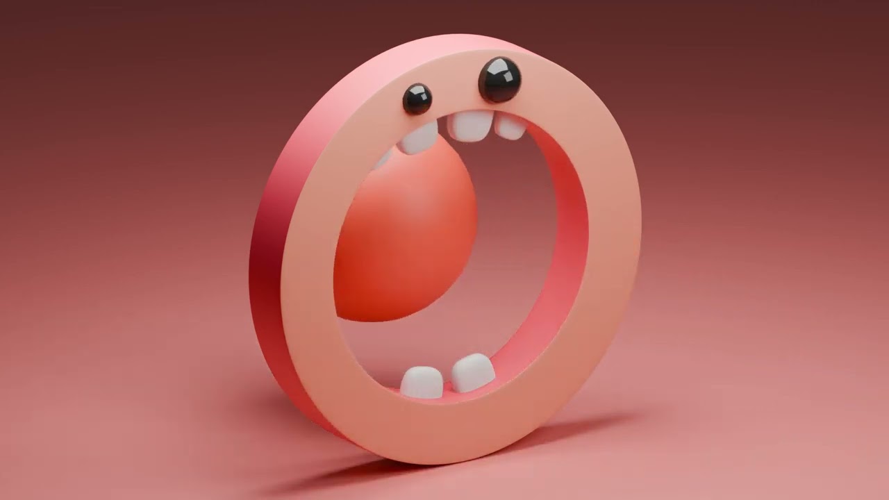 Cartoon Loop Animation 3D Model