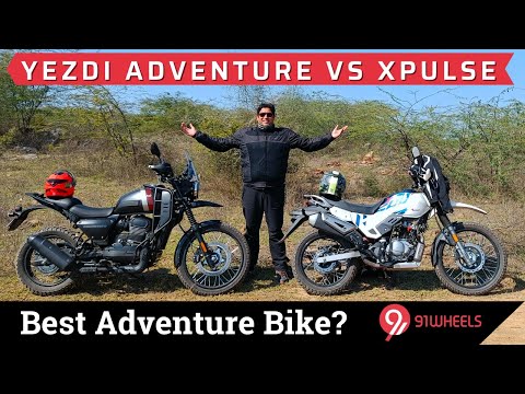 Yezdi Adventure VS Hero XPulse 200 Comparison || On-road, off-road, performance and more