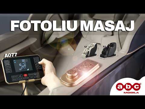 Fotoliu A077 Gri cu Funcție de Masaj 1