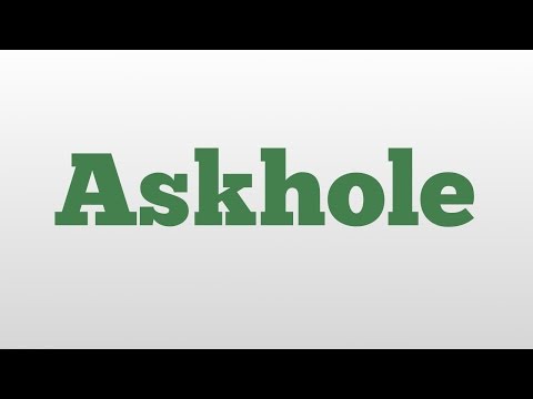 download lagu mp3 mp4 Meaning Of Askhole, download lagu Meaning Of Askhole gratis, unduh video klip Meaning Of Askhole