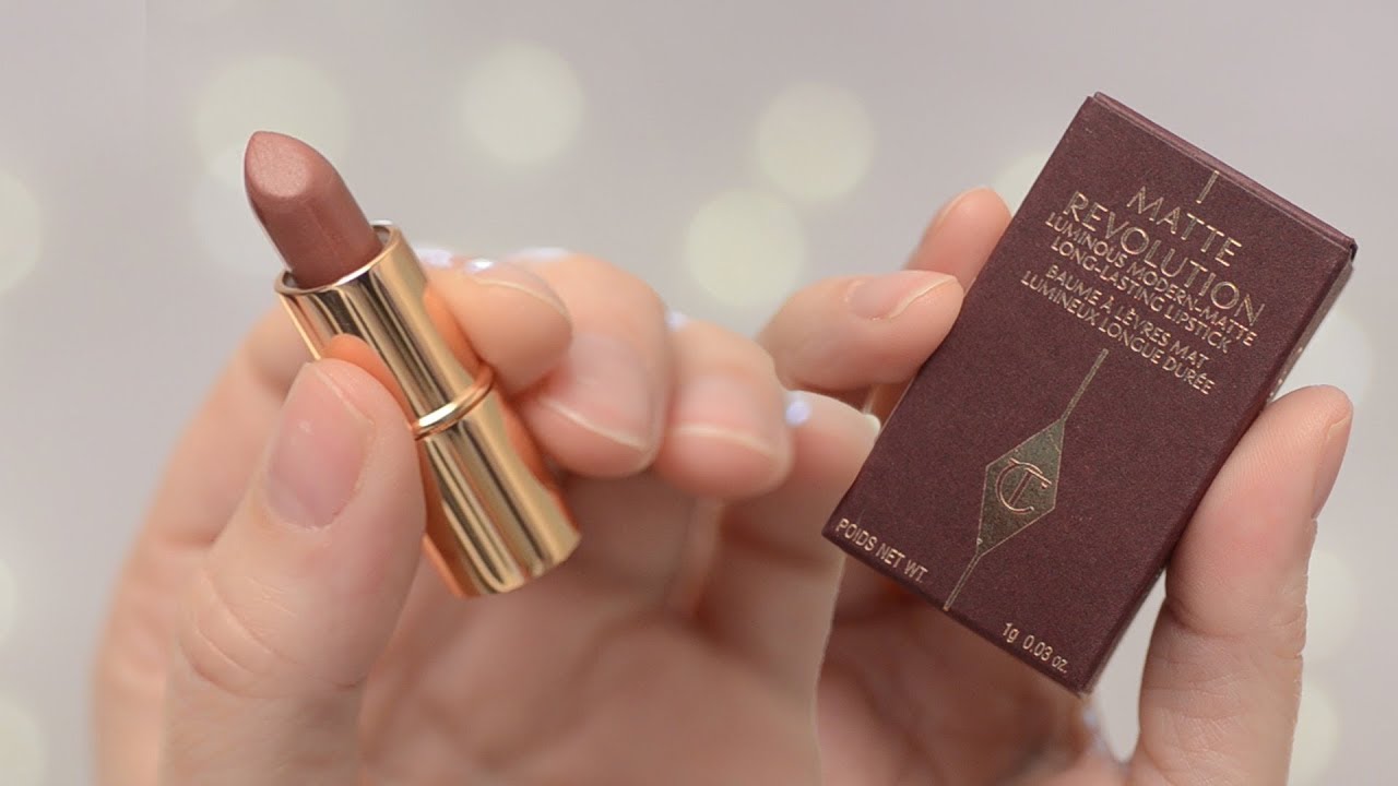 Charlotte Tilbury Matte Revolution Luminous Modern-Matte Long-Lasting Lipstick Mini Travel Size Charm - Walk Of No Shame