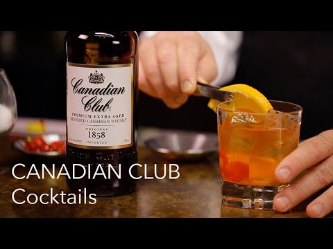 Canadian Club Cocktails- with Master Mixologist Bobby "G" Gleason