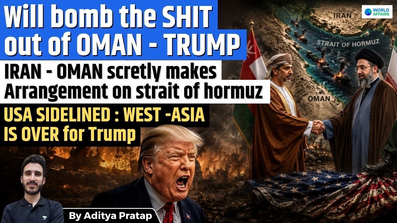 Trump Threatens to Bomb Oman: Why Is Strait of Hormuz at the Centre of the Iran War?