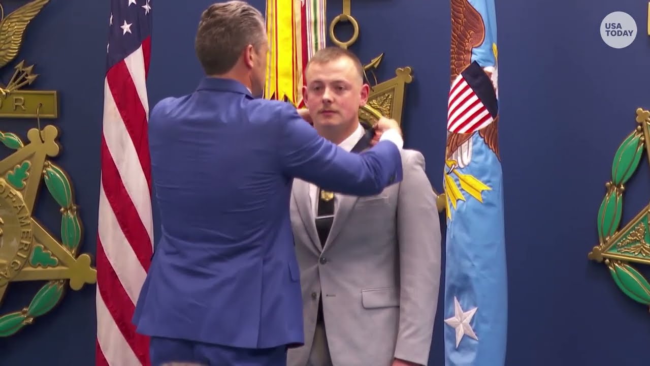 Pete Hegseth honors Marines as 'lions' after 2021 Abbey Gate bombing at Kabul airport in Afghanistan