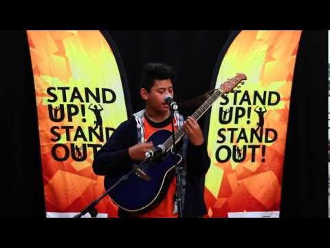Amaziah - Birkenhead College Stand Up Stand Out 2014 - Live NZ