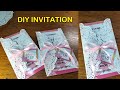 DIY Invitation | Simple And Easy DIY | Doily Paper Invitation Cover