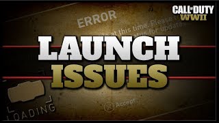 CoD WW2 Launch Issues... (Stuck loading, Alone in Headquarters, & Level Reset...)