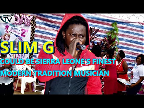 Meet The Most Talented Contemporary Traditional Musician In Sierra Leone |SLIM G (the viper)|
