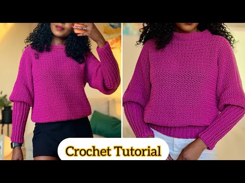 Crochet Sweater Top Tutorial