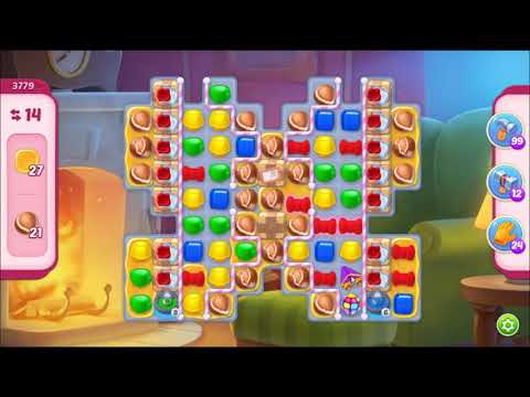 Homescapes Level 3779 - NO BOOSTERS 🏠 | SKILLGAMING ✔️