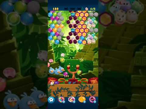 Angry birds pop bubble shooter level 178 NO BOOSTER