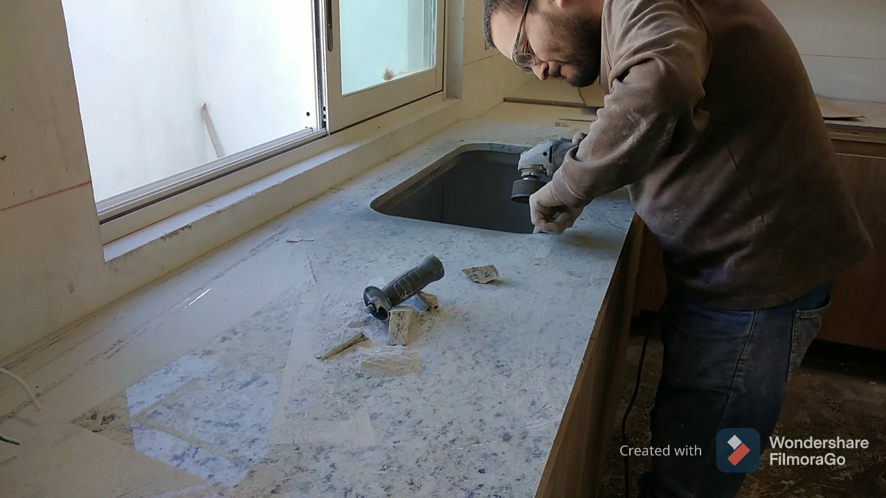 Como fabricar una cubierta de granito para una cocina