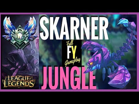 Skarner Jungle vs Rengar - S8 Ranked Challenger Gameplay Patch 8.7
