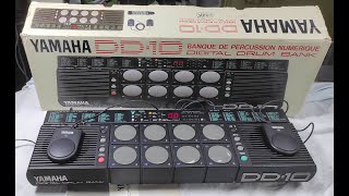 Video thumbnail for YAMAHA DD-10 digital drum bank - testing all 100 rhythms by Keyboards - review - repair