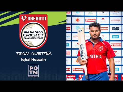 MOM: I.Hossain - AUT vs HUN | Highlights | Dream11 European Cricket Championship Day 1 | ECC21
