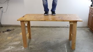 diy scrap wood workbench part one