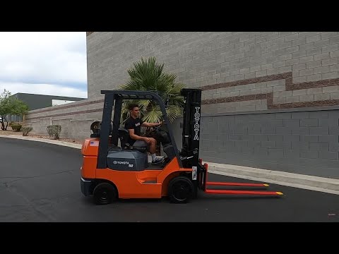 TOYOTA 7-Series 7FGCU25 5,000lb LP (Propane) #5881 - Forklift for Sale
