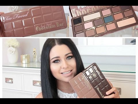 NEW Too Faced Semi Sweet Chocolate Bar Review, Swatches & Comparison