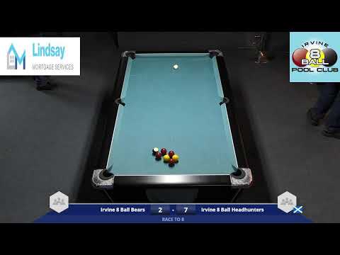 Irvine 8 Ball -  EAPL League Cup Finals