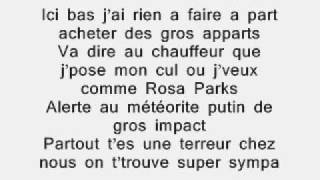 Booba-Double poney-Autopsie Vol.3 [paroles] [lyrics]