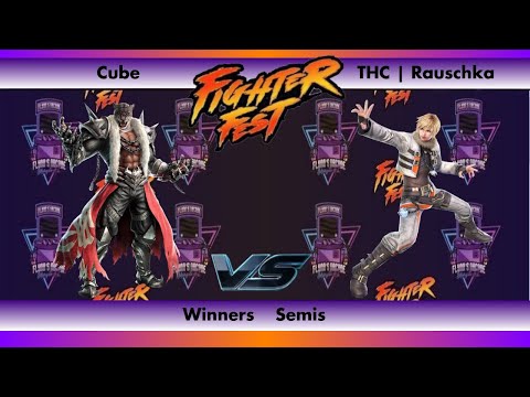 Flynn's Arcade Fighter Fest 5 Winners Semis - Cube (Armor King) Vs THC | Rauschka (Leo) Tekken 7