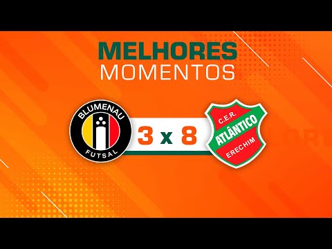 MELHORES MOMENTOS   BLUMENAU 3X8 ATLÂNTICO