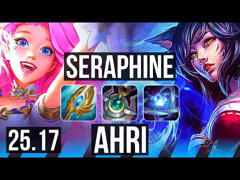 SERAPHINE vs AHRI (MID) | Quadra, 6/3/19, Dominating | EUW Diamond | 25.17