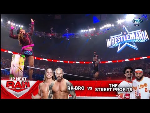 RK-Bro Vs The Street Profits - WWE Raw 28/02/2022 (En Español)