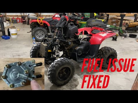 Polaris ATV Fuel Pump Replacement & Fuel Line Routing Trail Boss, Trail Blazer, Sportsman, Scrambler