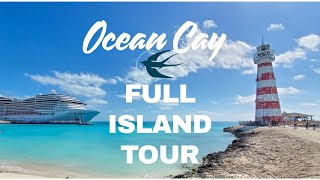 Ocean Cay Island Tour🌴| MSC Cruises Private Island FULL WALKTHROUGH