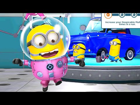 Astronaut and Soccer Fun minions completed levels 734-735 in AVL map ! Minion rush